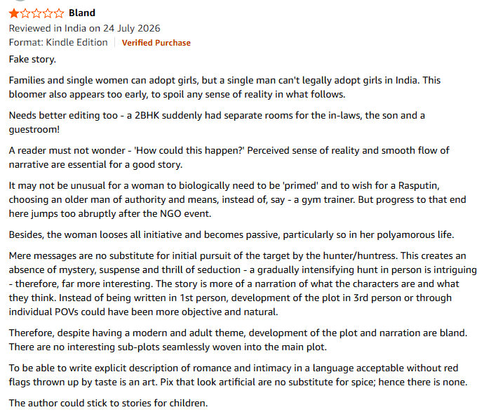 Amazon Critical Review