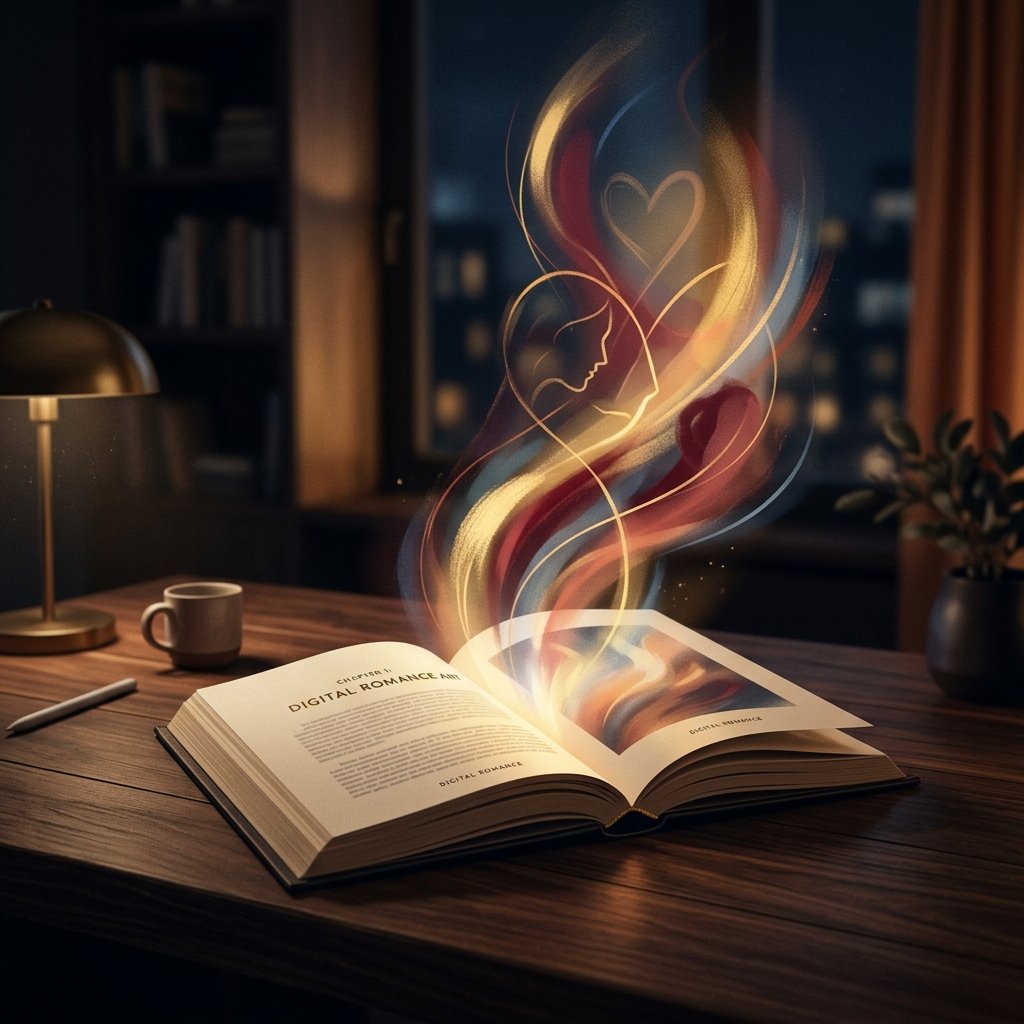 Picturing Passion: Do AI Illustrations Help or Hurt Your Imagination?